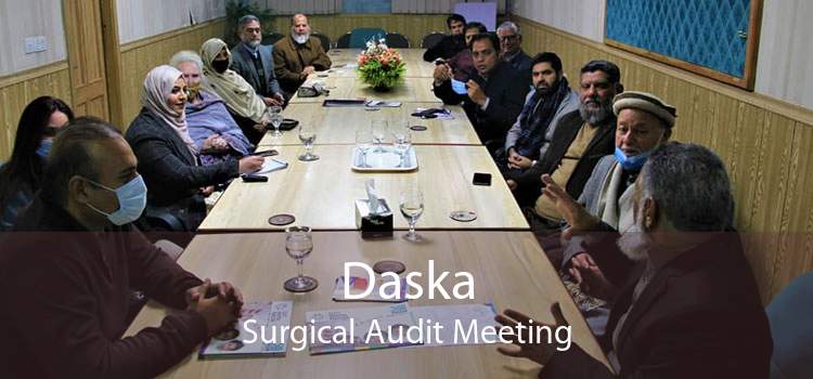 Daska Surgical Audit Meeting