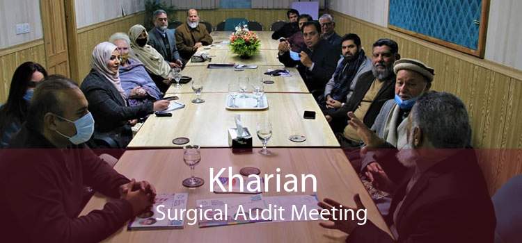 Kharian Surgical Audit Meeting